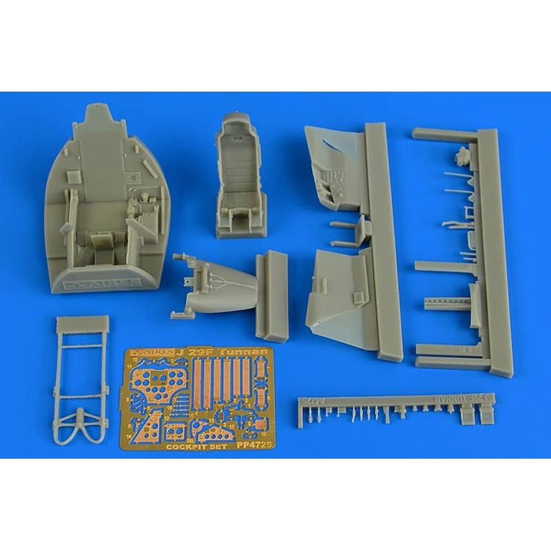 1/48 SAAB J-29 Tunnan Cockpit Set (for Pilot Replicas)