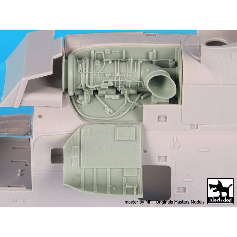 1/48 Sea King Engine (for Hasegawa)