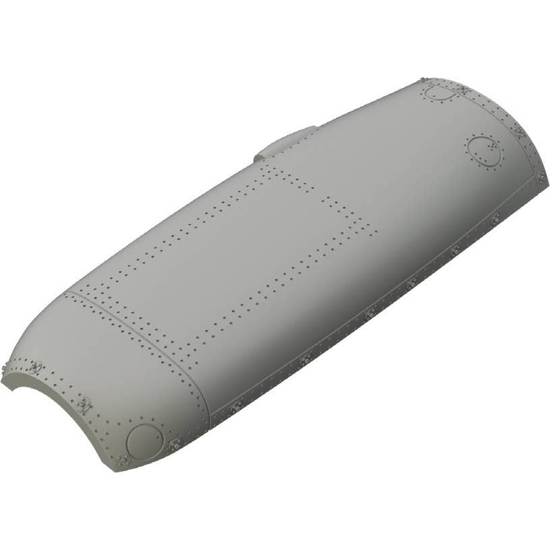 1/48 Spitfire Mk.IX Top Cowl Early (for EDUARD)