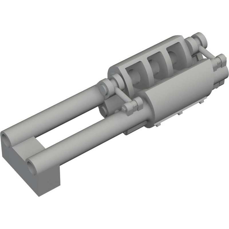 1/48 Su-25 gun muzzle (for Zvezda)