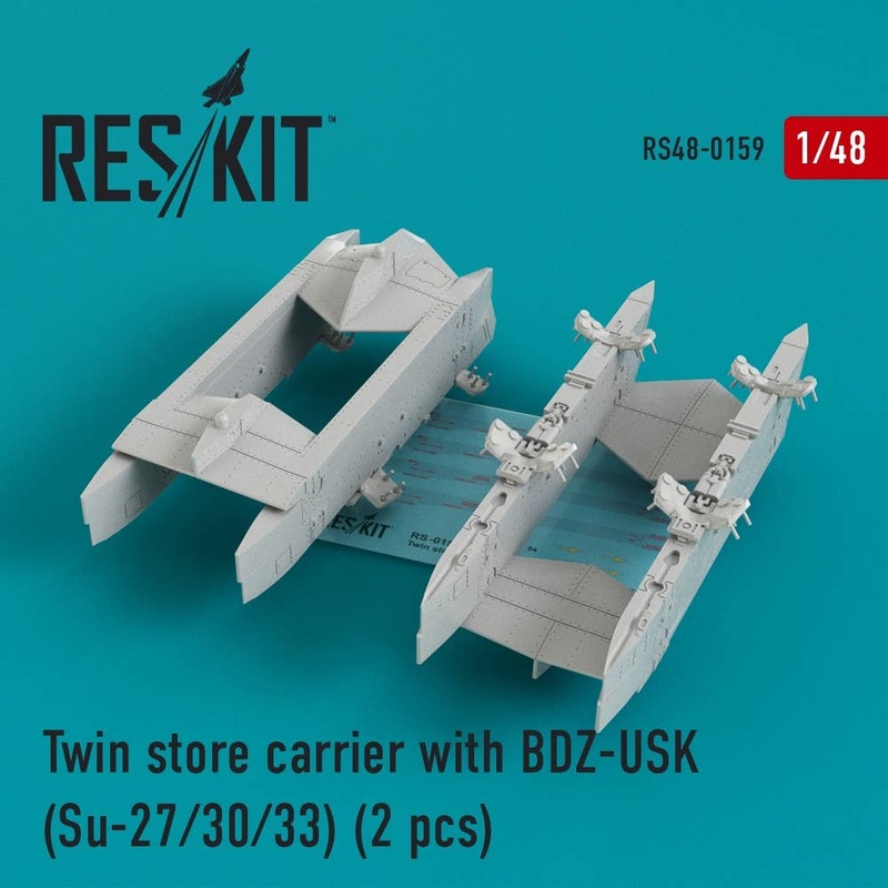 1/48 Twin Store Carrier with BDZ-USK (Su-27/30/33) (2pcs)