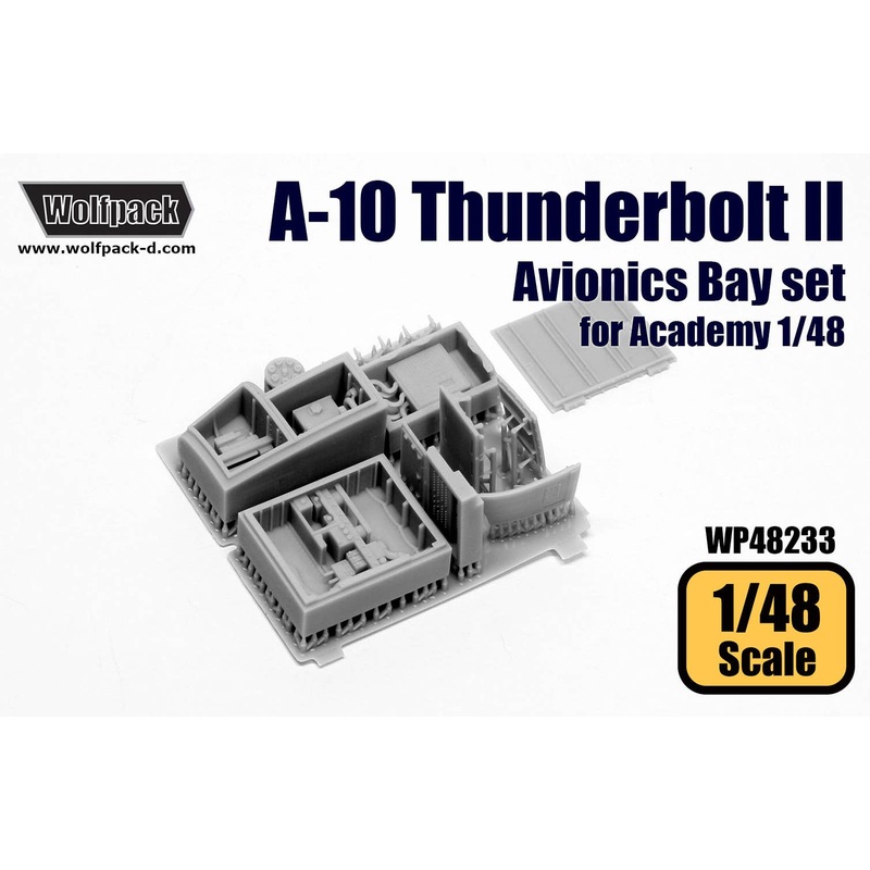 1/48 A-10 Thunderbolt II Avionics Bay Set (for Academy)