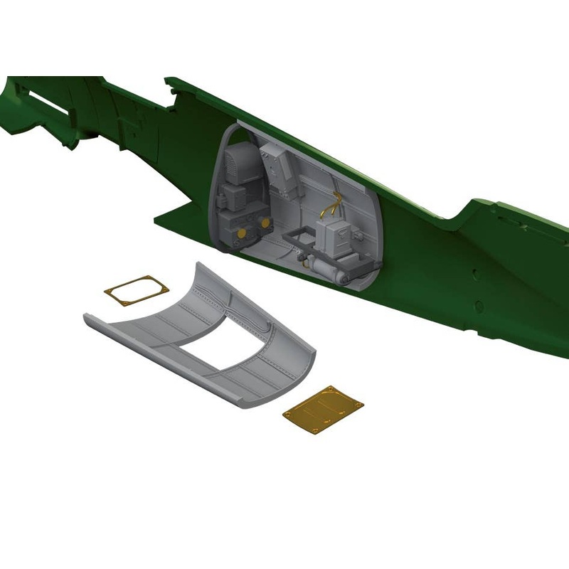 1/48 Bf 109G-2/4 Radio Compartment (Eduard)