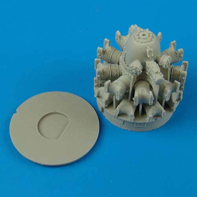 1/48 F6F-5 Engine (for Eduard)