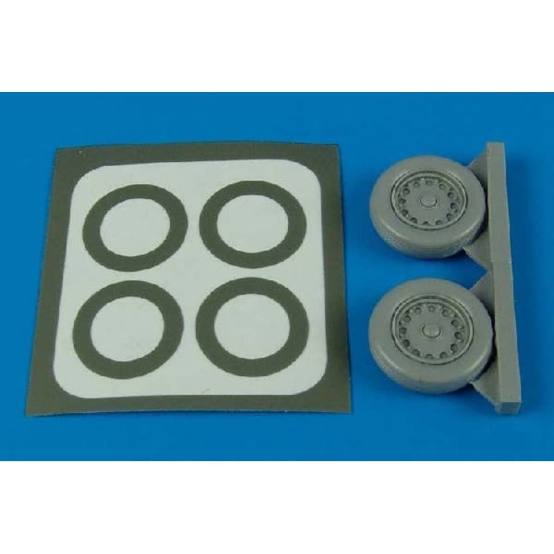 1/48 J35 Draken Wheel (with Paint Mask Sticker) (for Hasegawa)