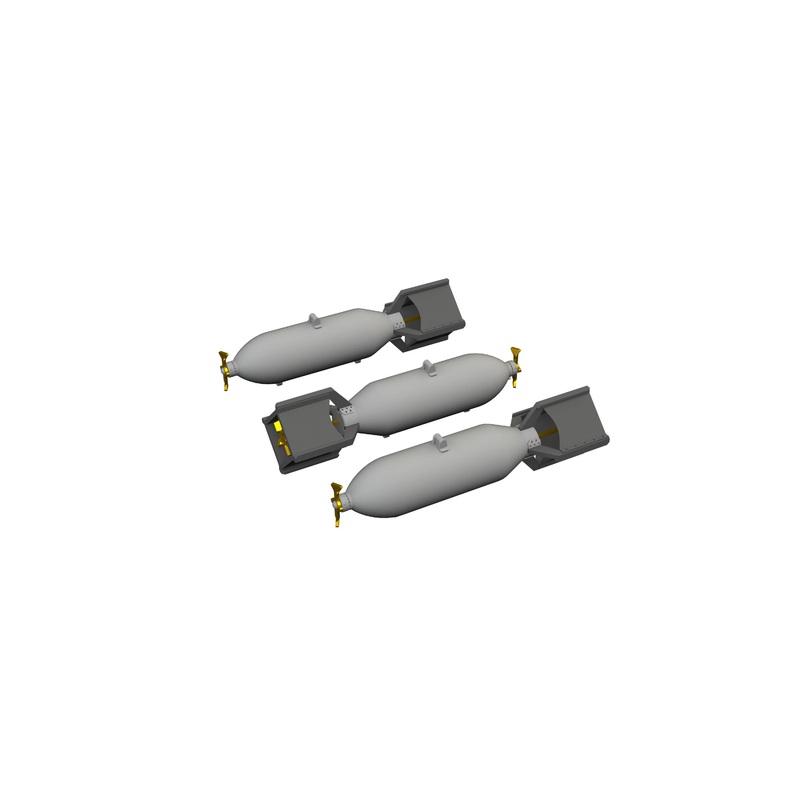 1/48 P-40 100lb M30 US bombs PRINT