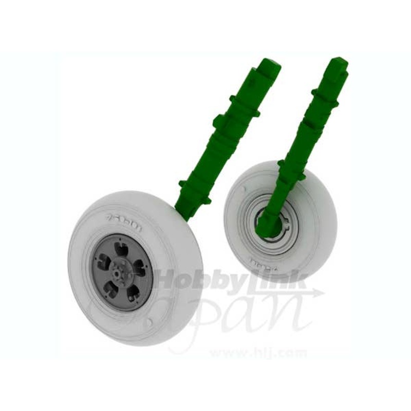 1/48 Spitfire Wheels 5Spoke Smooth Tire (Eduard)