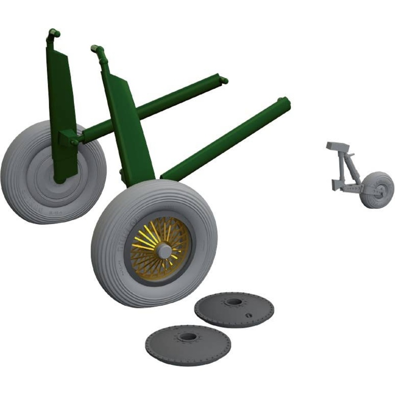 1/48 Walrus Mk.I Wheels (for Airfix)