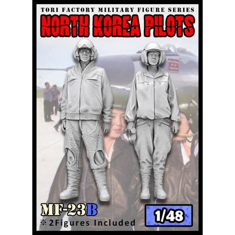 1/48 Working North Korean Air Force Pilot Set