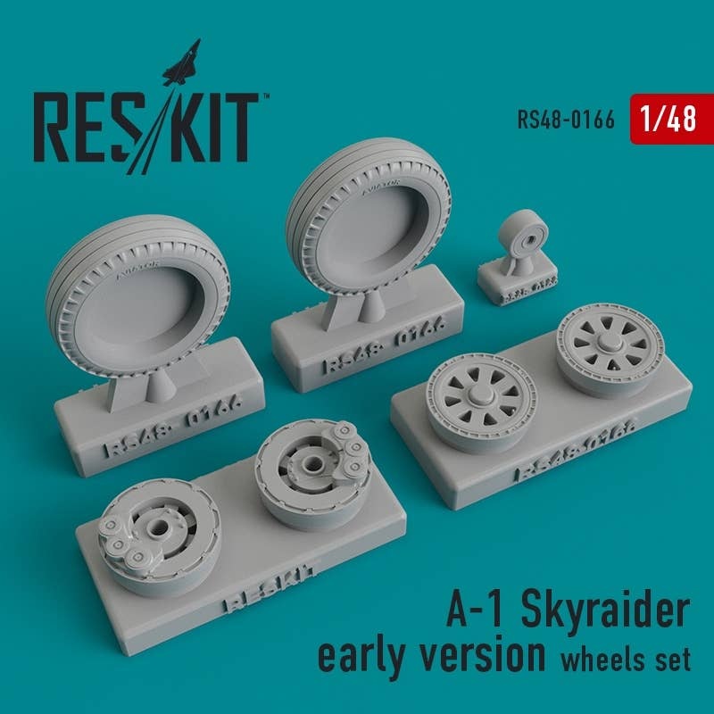 1/48 A-1 Skyraider Early Version Wheels Set