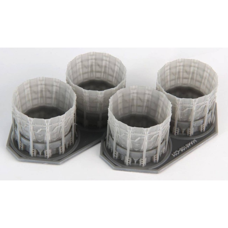1/48 B-1B GE Exhaust Nozzle Set Opened (for Revell)