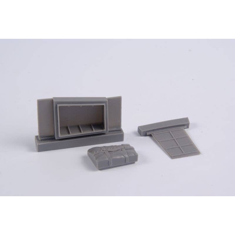 1/48 Beaufighter Mk.IF Dinghy Box and Access Panel (for Revell)