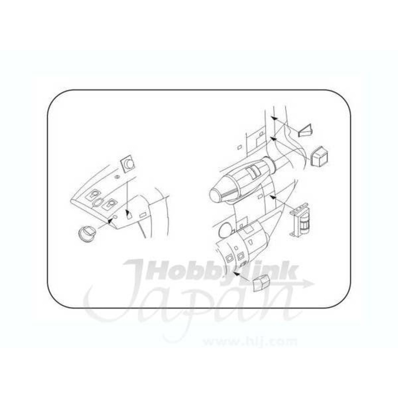 1/48 CH-47 Chinook Exterior Set for Italeri