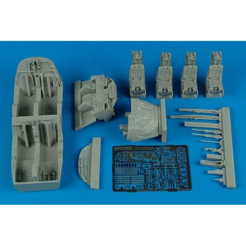 1/48 EA-6B Prowler Cockpit Set (for Kinetic)