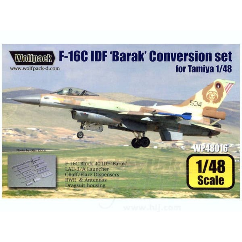 1/48 F-16 Block 40 IDF Barak Conversion for Tamiya