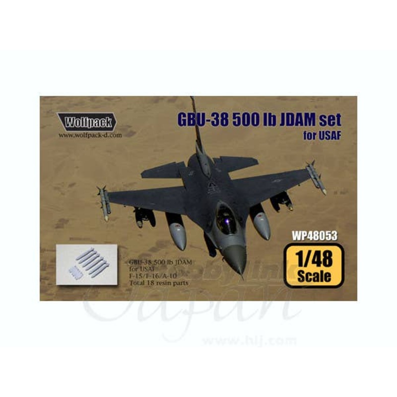 1/48 GBU-38 500lb JDAM Set for USAF F-15/F-16/A-10