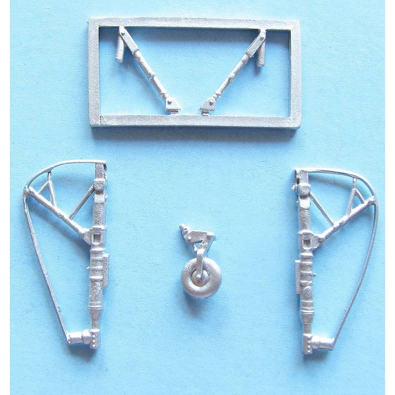 1/48 Hurricane Mk.I, IA, II, IIB/C/D, IV Landing Gear (for Hasegawa / Revel)