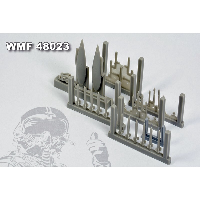 1/48 IAF Fouga Magister Armament Set (for Wingman)