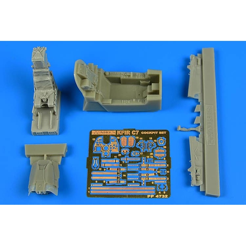 1/48 IAI Kfir C7 Cockpit Set (for AMK)