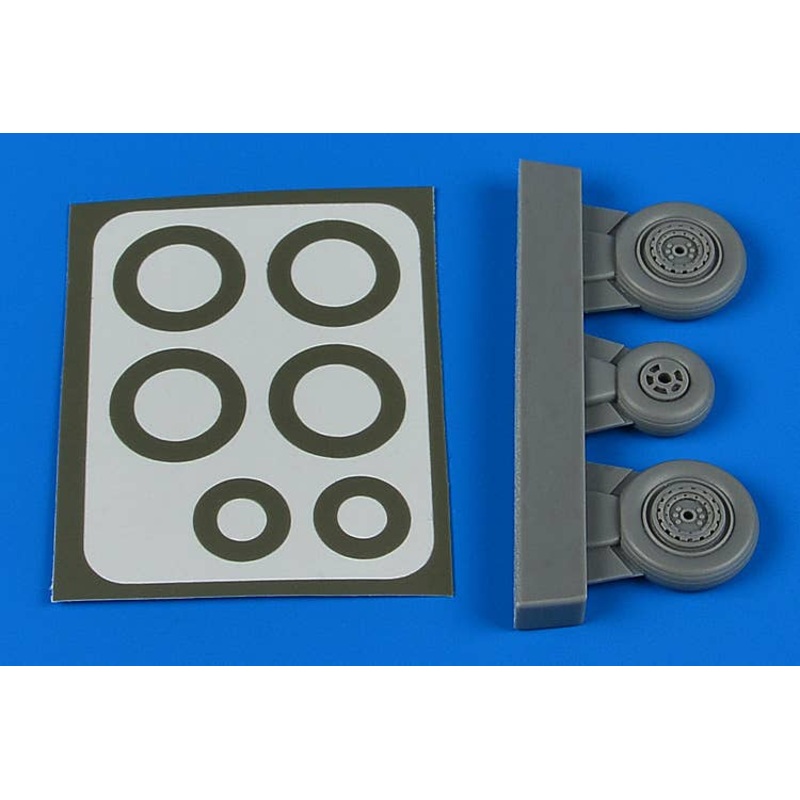1/48 MiG-17 wheels & paint masks (for Ammo)