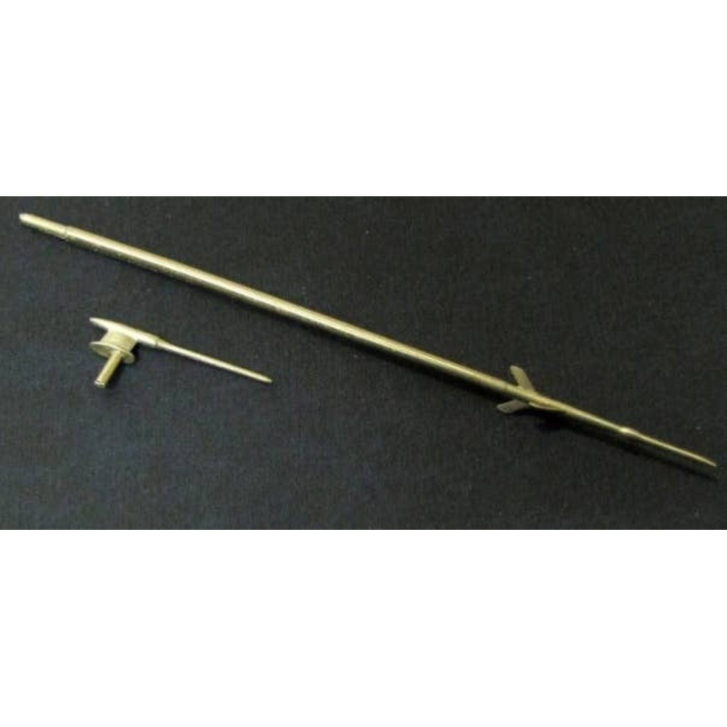 1/48 Pitots for MiG-21SMT/MT, for Eduard kit
