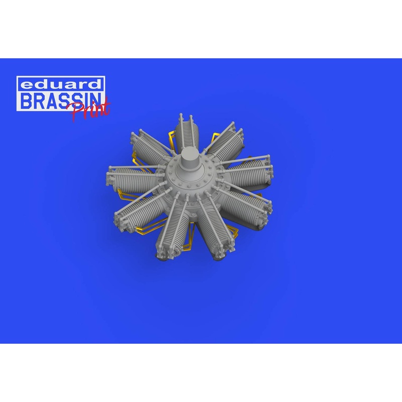 1/48 Sopwith Camel Clerget engine (for Eduard)