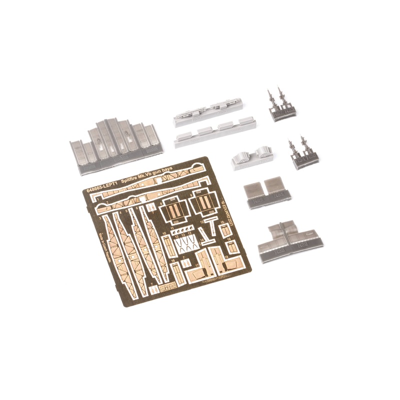 1/48 Spitfire Mk.Vb gun bays for Eduard