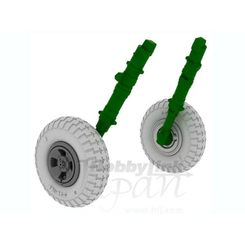 1/48 Spitfire Wheels 4Spoke w/Pattern (Eduard)