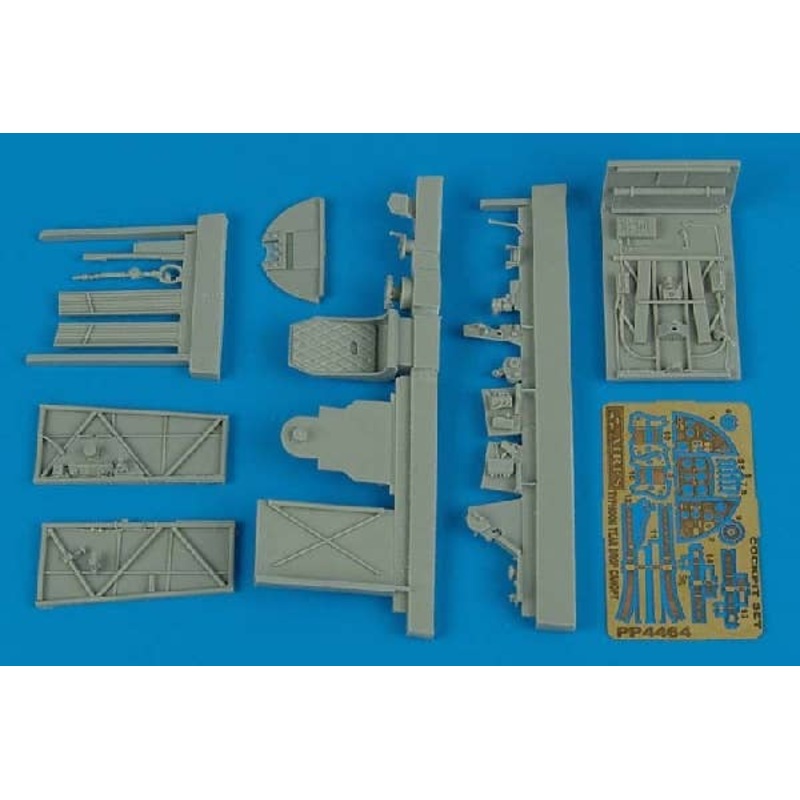1/48 Typhoon Mk.IB tear drop canopy cockpit set (for Hasegawa)