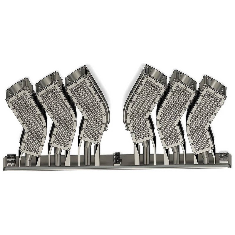 1/35 AH-64D Exhaust (for MENG)