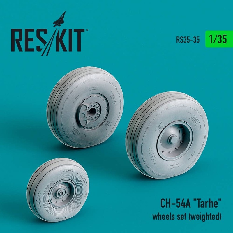 1/35 CH-54A Tarhe wheels set (weighted)