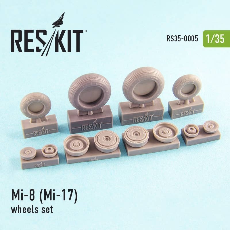 1/35 Mi-8 (Mi-17) Wheels Set