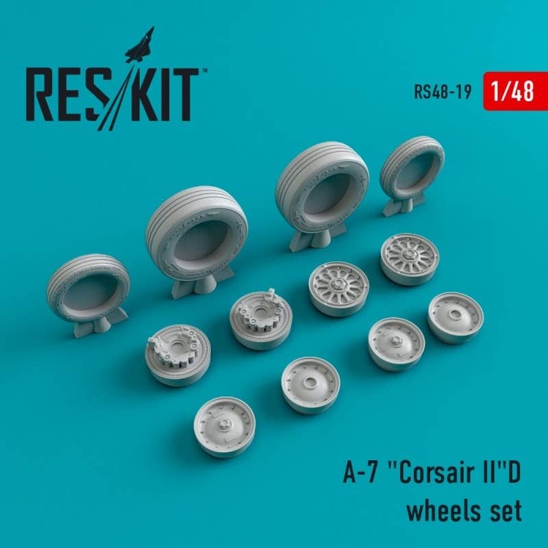 1/48 A-7 "Corsair II"D wheels set