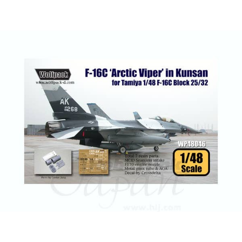 1/48 F-16C "Arctic Viper" in Kunsan (for Tamiya F-16C B