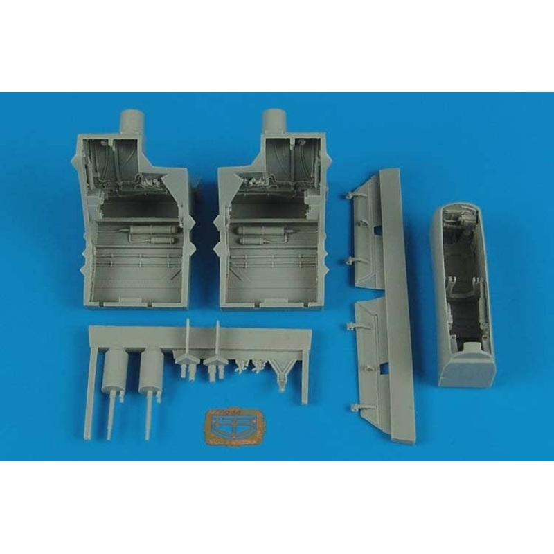 1/48 F-22A Raptor Wheel Bays (for Hasegawa)