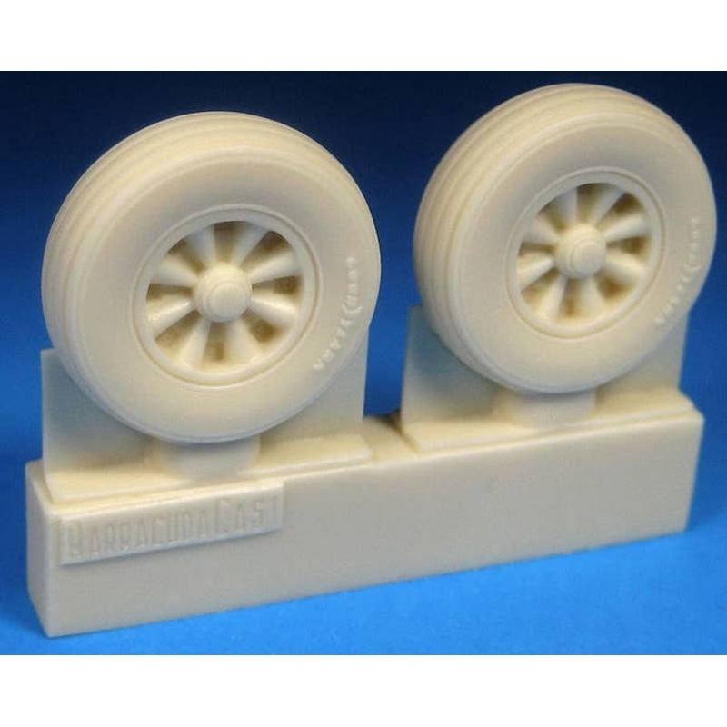 1/48 F4U Corsair Stamped Hub Mainwheels