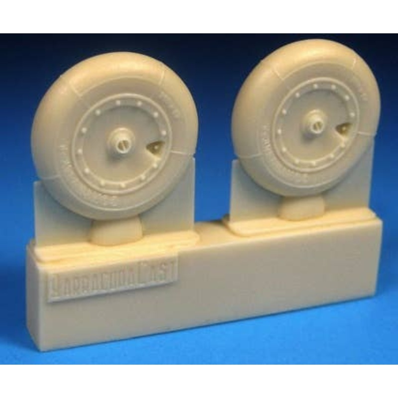 1/48 Fw190A-6 or Later, F, D Wheel Smooth Tread Tires