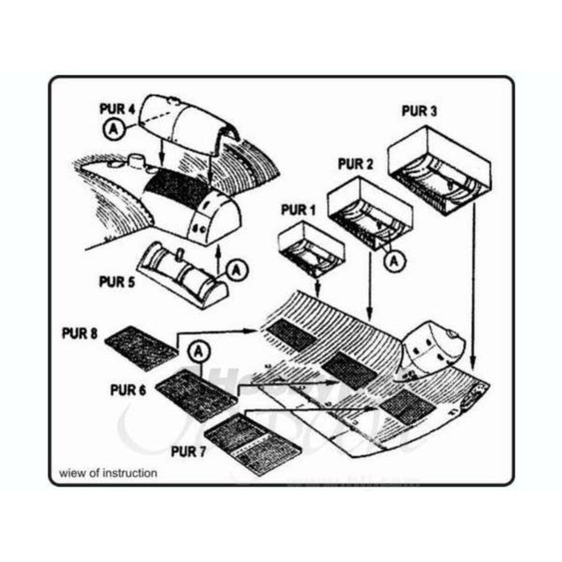 1/48 Junkers Ju-52/3m Exterior Set for Revell/Monogram