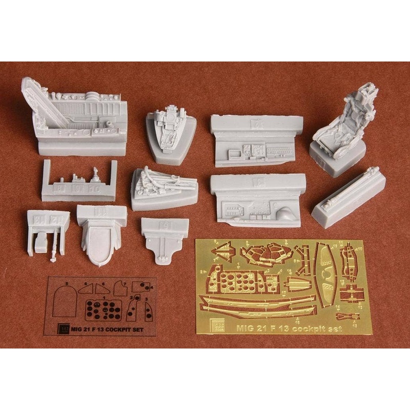 1/48 MiG-21 F-13 Cockpit Set for Trumpeter Kit