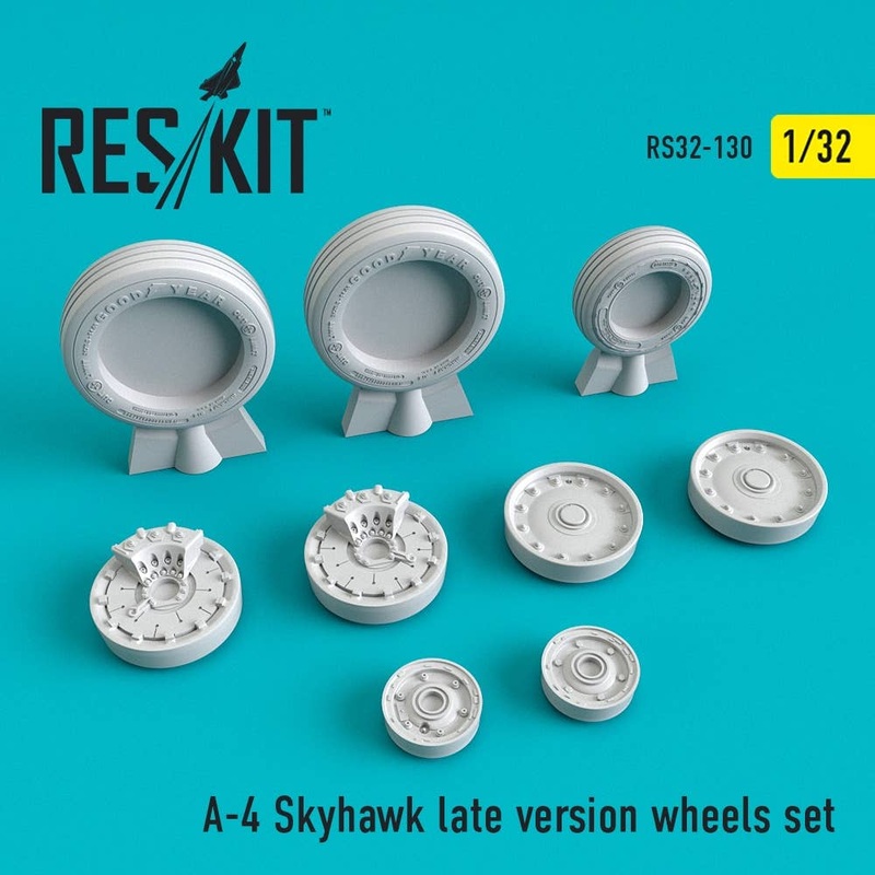 1/32 A-4 Skyhawk Late Version Wheels Set