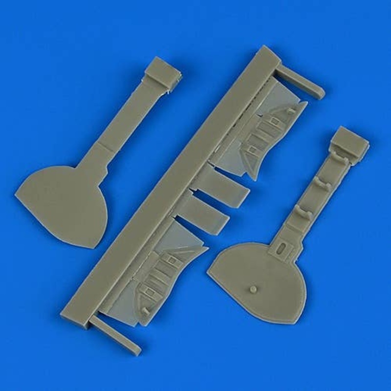 1/32 A6M5c Zero Type 52 Undercarriage Covers (for Hasegawa)