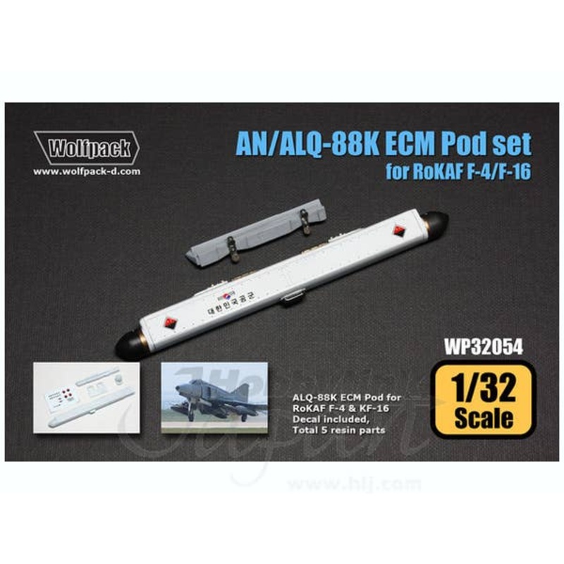 1/32 AN/ALQ-88K ECM Pod Set (for RoKAF F-4/F-16)