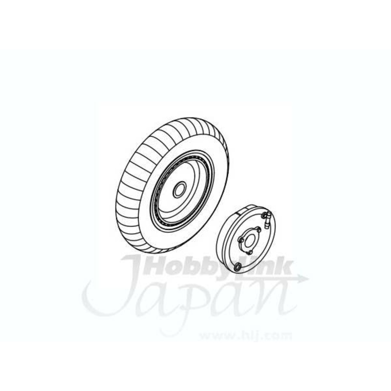 1/32 Bf109E wheels for Eduard/HAS kit