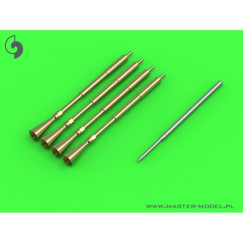 1/32 Current Use American A-1 Skyraider 20mm Machine Gun Barrel With Extinguisher & Pitot Tube Set
