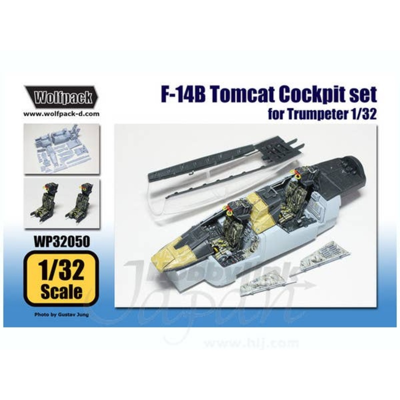 1/32 F-14B Tomcat Cockpit Set (for Trumpeter)