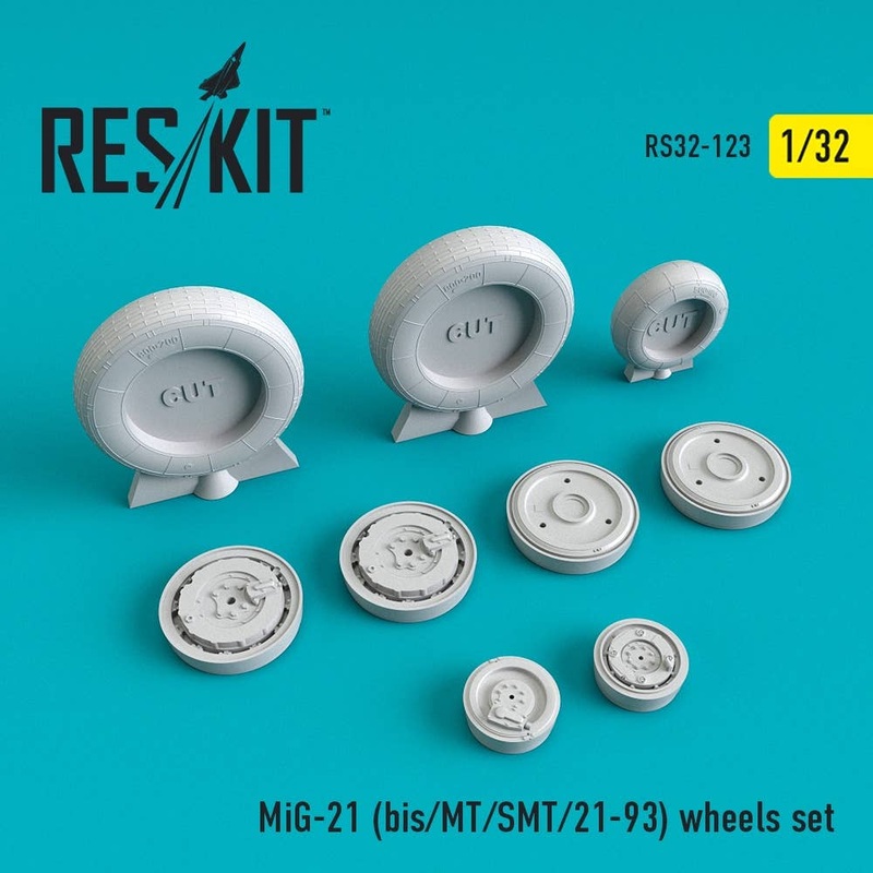1/32 MiG-21 (Bis/MT/SMT/21-93) Wheels Set