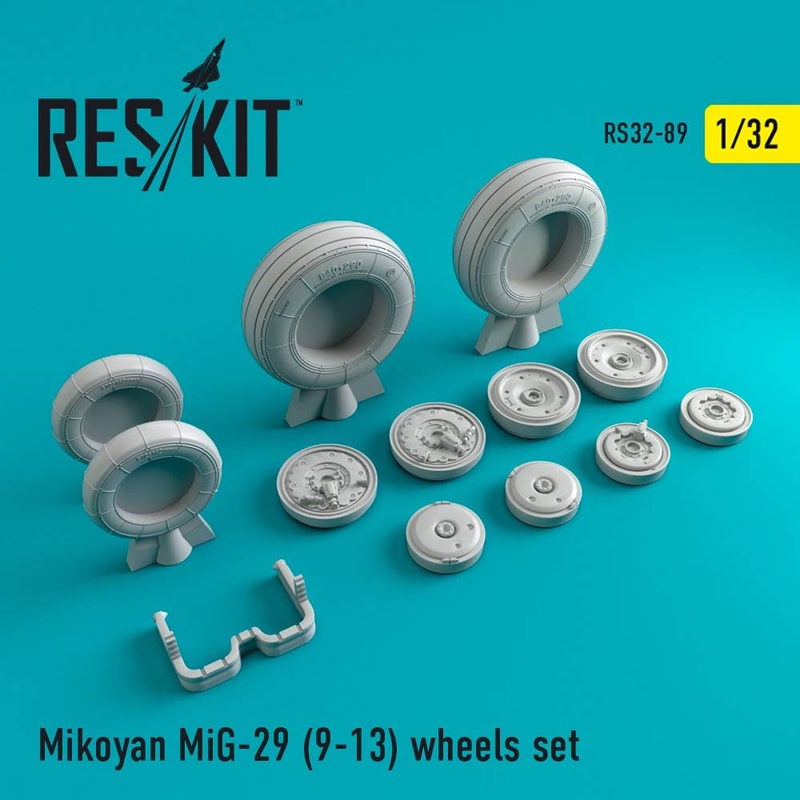 1/32 Mikoyan MiG-29 (9-13) Wheels Set (for Trumpeter)