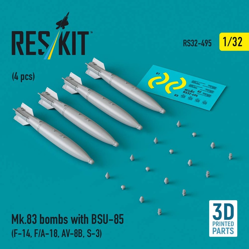 1/32 Mk.83 bombs with BSU-85 (4 pcs)