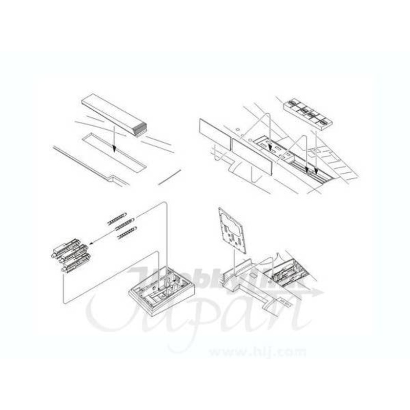 1/32 P-40E/K/M/N Warhawk Armament Set (for Hasegawa)