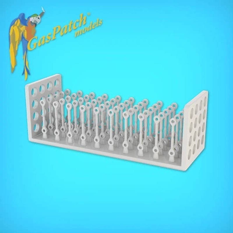 1/32 Resin Turnbuckles Type Anchor Points (100 Items)